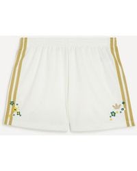adidas - X Liberty London Off- Three-Stripes Firebird Shorts - Lyst