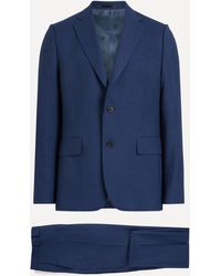 Paul Smith - Mens Wool Twill Two-button Suit 42/52 - Lyst