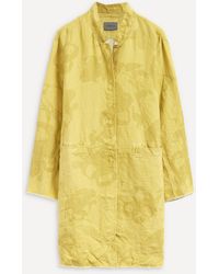 Oska Frowe Linen Jacket - Yellow