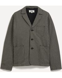 YMC - Mens Scuttlers Gingham Check Jacket - Lyst