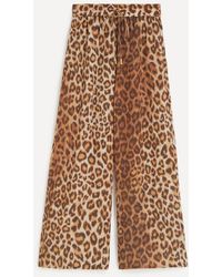 Aje. - Atomic Silk Relaxed Trousers - Lyst