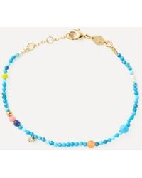 Anni Lu - 18Ct-Plated Dotty Bead Bracelet - Lyst