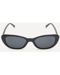 Saint Laurent - Round Cat Eye Acetate Sunglasses - Lyst