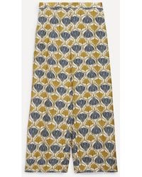 Max Mara - Timec Silk Trousers - Lyst