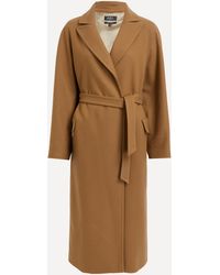 A.P.C. - A. P.c. Women's Florence Wool And Cashmere-blend Coat 14 - Lyst
