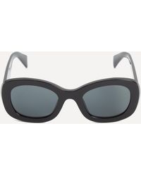Prada - Women's Oversized Oval Sunglasses One Size - Lyst