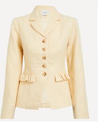 Posse - Matilda Linen Jacket - Lyst
