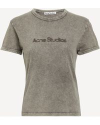 Acne Studios - Women's Blurred Logo T-shirt - Lyst