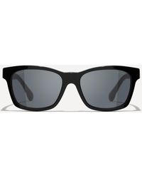 Chanel - Women's Square Sunglasses One Size - Lyst