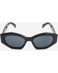 Celine - Women's Triomphe Geometric Cat Eye Sunglasses One Size - Lyst