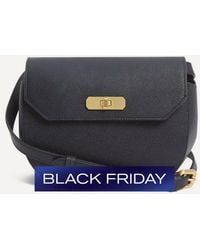 Liberty - Iphis Leather Round Crossbody Bag - Lyst