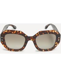 Isabel Marant - Women's Acetate Geometric Square Havana Sunglasses One Size - Lyst