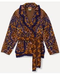 FARM Rio - Glam Tapestry Knit Blazer - Lyst