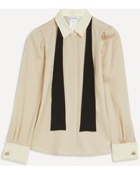 Max Mara - Women's Globo Silk Shirt 10 - Lyst