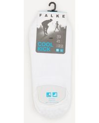 FALKE Cool Kick No Show Socks - White