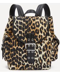 Ganni - Small Nylon Bucky Backpack - Lyst