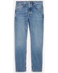 Nudie Jeans - Solid Ollie Slim-Fit Jeans - Lyst