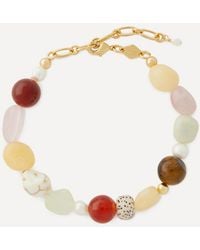 Anni Lu - 18Ct-Plated Seaside Bead Bracelet - Lyst