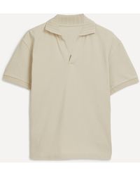 STÒFFA - Mens Short Sleeve Cotton Pique Polo 40/50 - Lyst