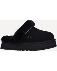 UGG - Disquette Shearling-lined Suede Slippers - Lyst
