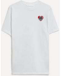 Moncler - Mens Heart Patch T-shirt L - Lyst