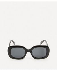 Celine - Women's Triomphe Square Acetate Sunglasses - Lyst