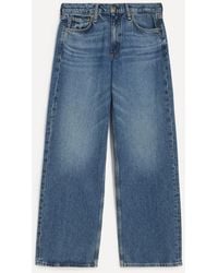 Rag & Bone - Saige Relaxed Straight Jeans - Lyst