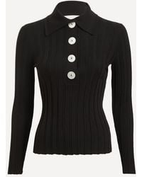 Nackiyé - 'Size Sugarman Long-Sleeve Knitted Polo - Lyst