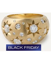 Balint Samad - 9Ct Stargazer Xl Diamond Bombe Ring - Lyst
