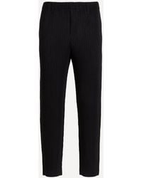 Homme Plissé Issey Miyake - October Basics Pleated Trousers - Lyst