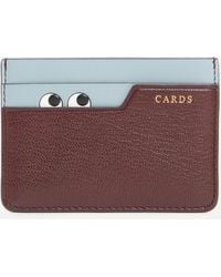Anya Hindmarch - Women's Peeping Eyes Card Holder One Size - Lyst