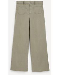 FRAME - Le Slim Palazzo Modernist Pocket Jeans - Lyst