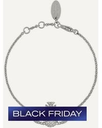 Vivienne Westwood - Tone Grace Bas Relief Bracelet - Lyst