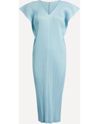 Pleats Please Issey Miyake - Women's Monthly Colours March Pleated Dress 5 - Lyst