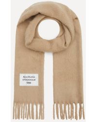 Acne Studios - Mens Fringe Alpaca Scarf - Lyst