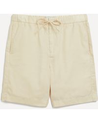 Frescobol Carioca - Mens Felipe Linen-cotton Shorts 34 - Lyst