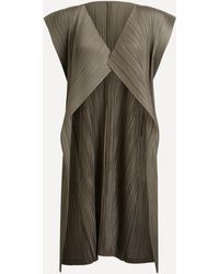 Pleats Please Issey Miyake - Women's Monthly Colours March Pleated Waistcoat 5 - Lyst