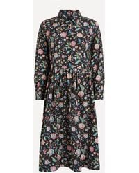 Liberty - Women's Eva Belle Tana Lawn Cotton Gallery Shirtdress Xl - Lyst