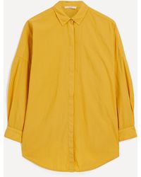 Sessun - Women's Fuji Sunglow Cotton Poplin Shirt - Lyst
