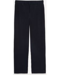 Homme Plissé Issey Miyake - Mens Pleated Straight Leg Trousers 2 - Lyst