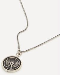 Pyrrha - Sterling Love And Protection Pendant Necklace - Lyst