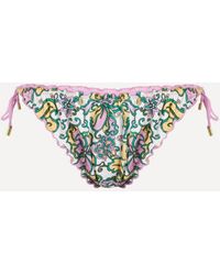 Heidi Klein - Reversible Ruffle Triangle Bottoms - Lyst
