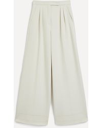 Max Mara - Women's Zinnia Flared Jersey Trousers 10 - Lyst