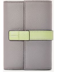 Loewe - Women's Small Vertical Leather Wallet - Lyst