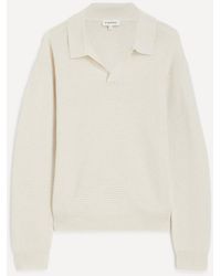 FRAME - Textured Wool-Cashmere Jumper - Lyst