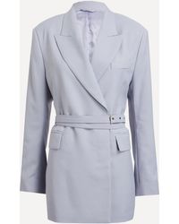 Acne Studios - Women's Dusty Lilac Relaxed Fit Suit Jacket 8 - Lyst