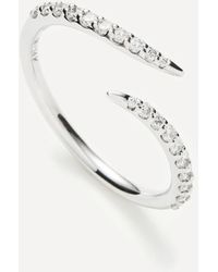 Missoma - 14Ct Fine Open Claw Ring - Lyst