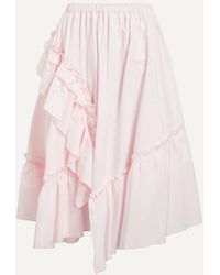 YMC - Draped Skirt - Lyst