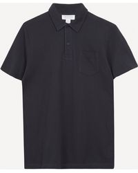 Sunspel - Riviera Mesh Polo-shirt - Lyst