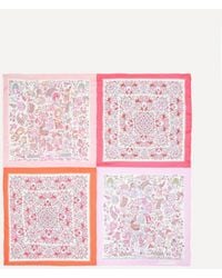Liberty - Icons 140X140 Silk Scarf - Lyst